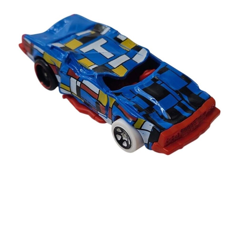 2024 Hot Wheels #163 Speed Bump HW Art Cars 9/10 Multicolor Blue